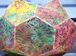 back of fabric bowl
